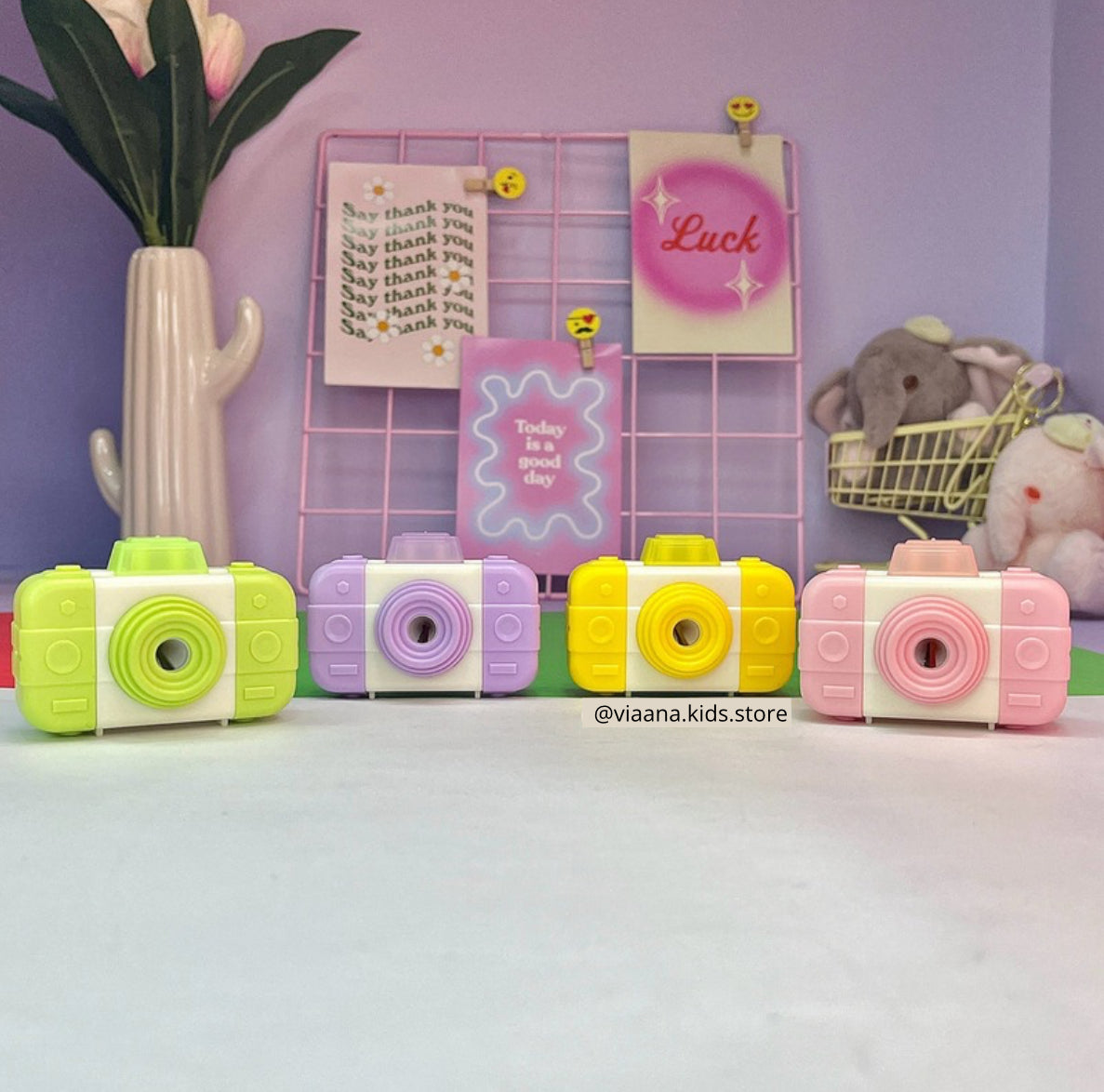 Camera 3 in 1 - Eraser, Sharpener and Duster