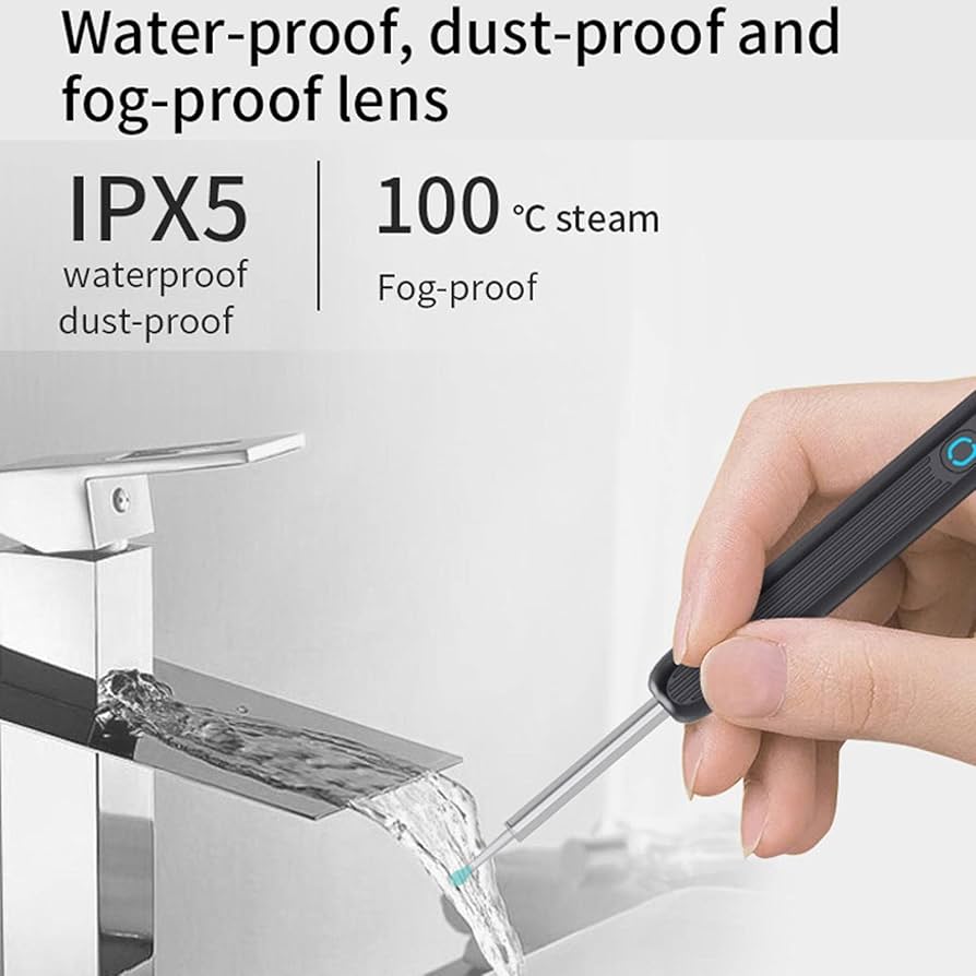 Ear Wax Elimination Kit | Wifi-1080p HD Load Otoscope