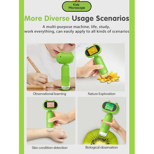 Advanced Microscope - 16M | HD Screen | 8 LED Lights.