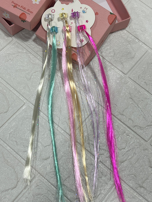 Colorful Hair Extension | 6pcs