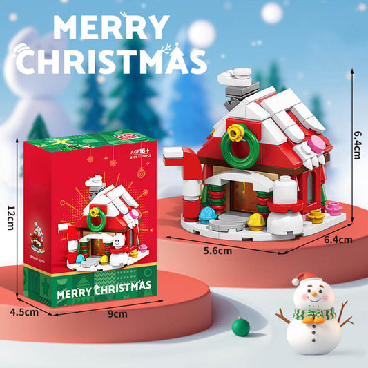 Christmas Bricks - 6-in-1 Snow House Gift Box (612PCS)