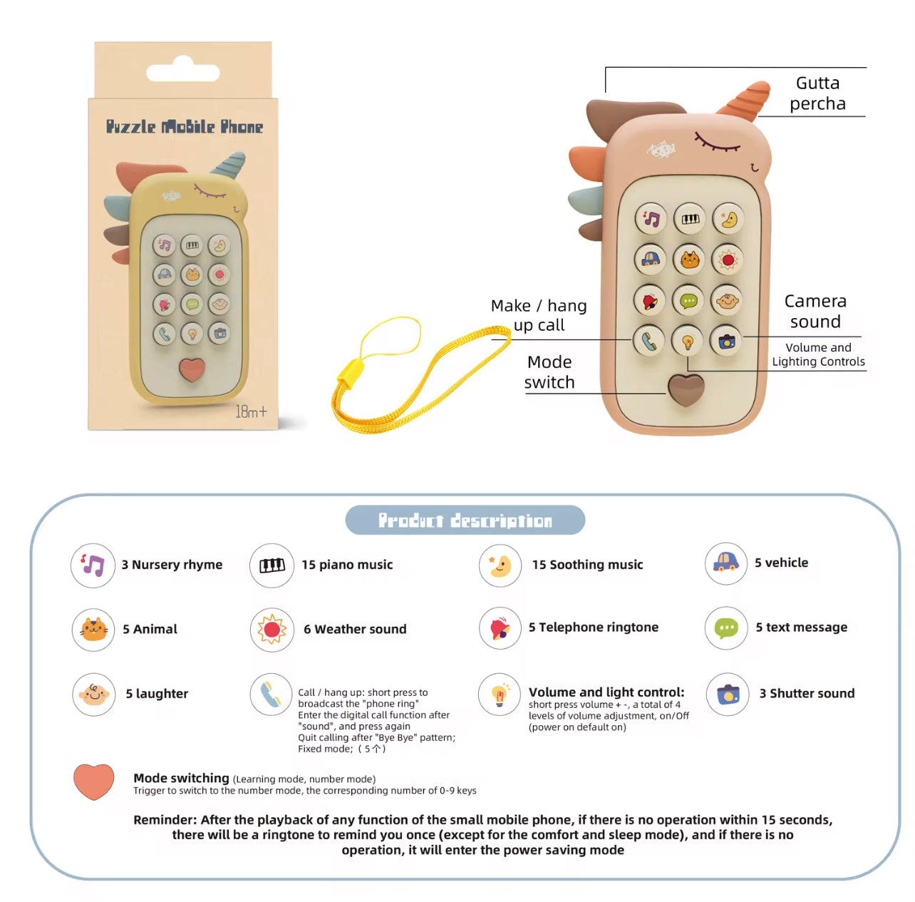 Kids Musical Phone