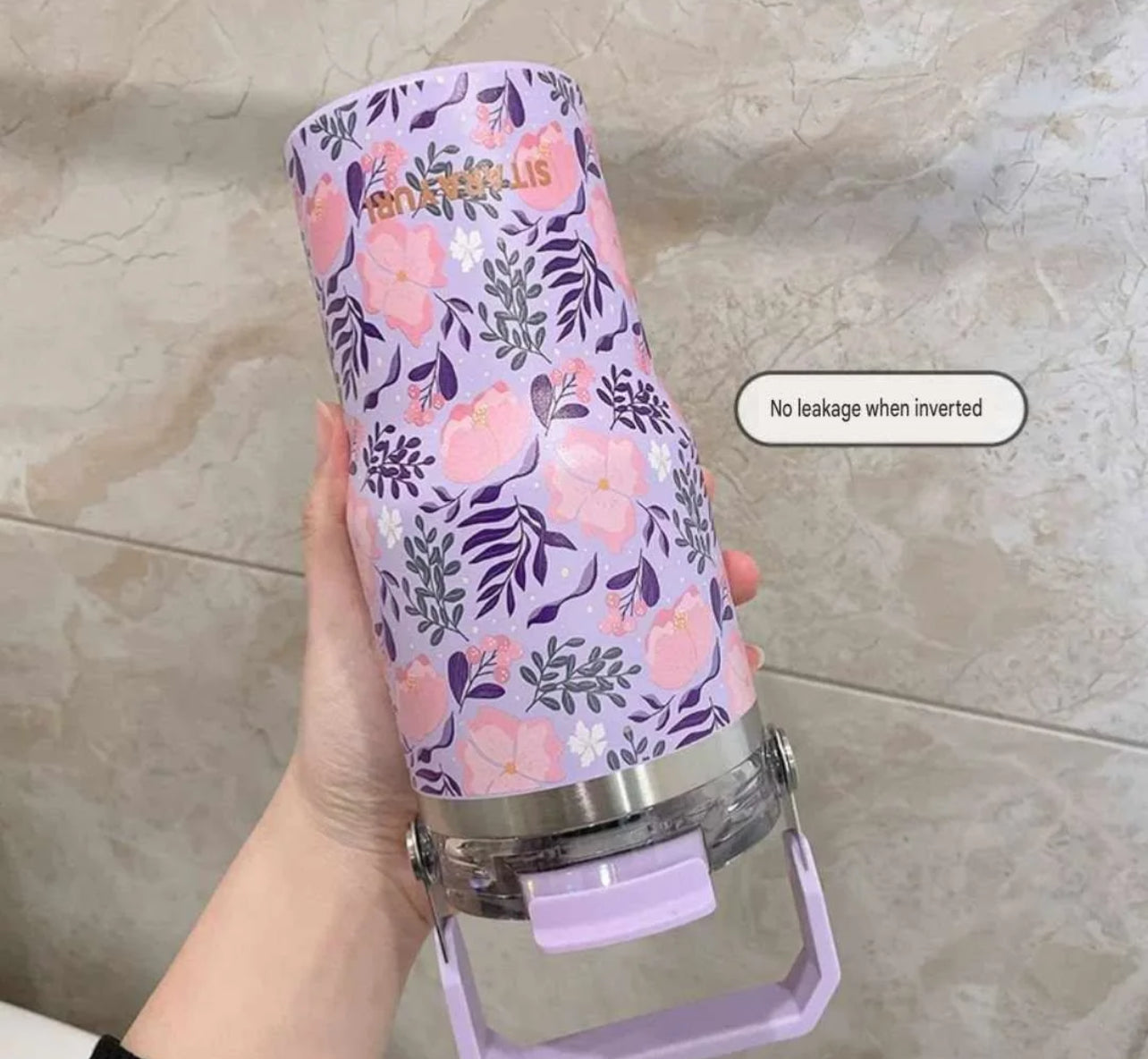 Sitarayuri Floral - Flip Straw | 600ml