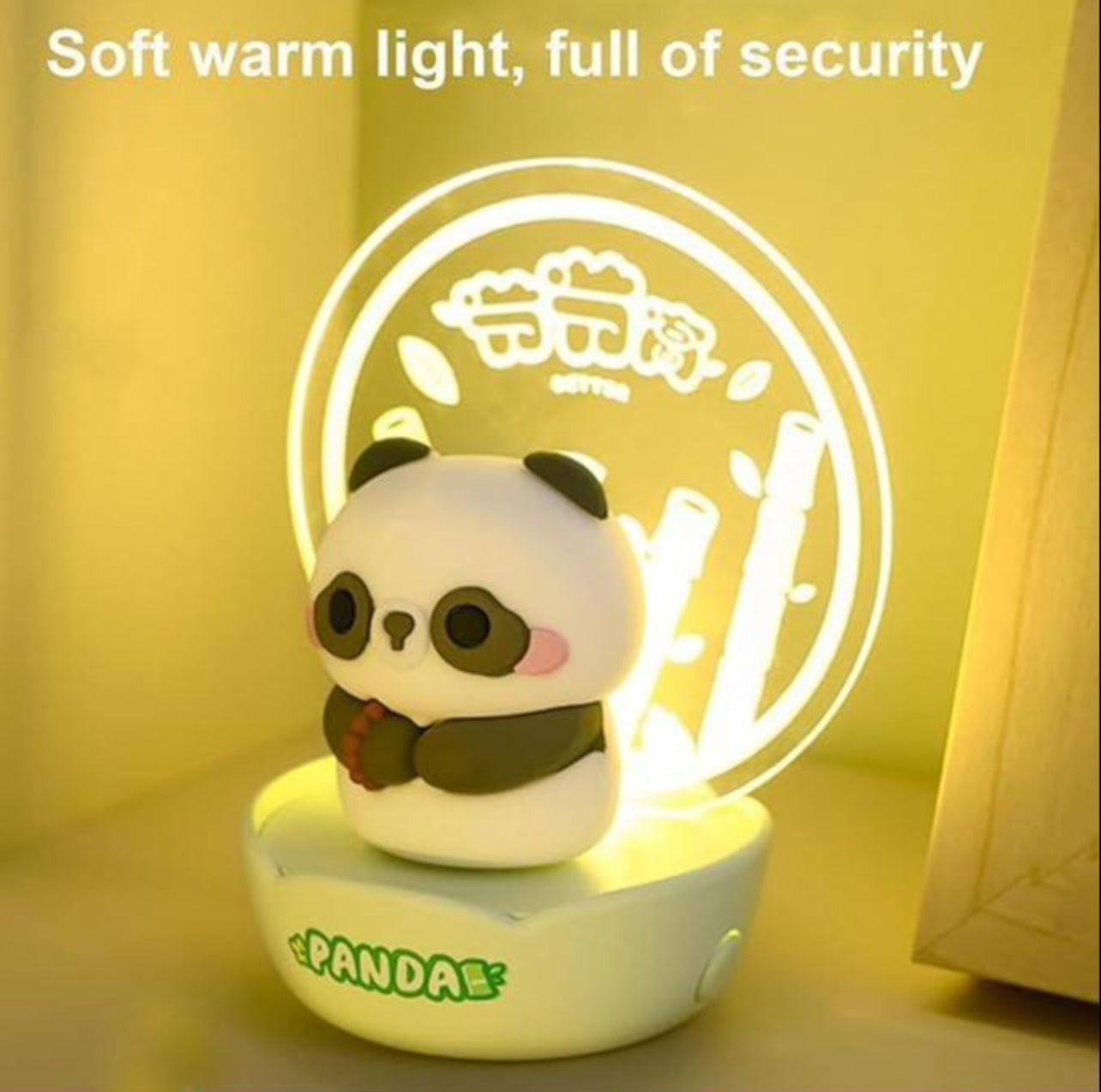 Meditating Panda Night Lamp