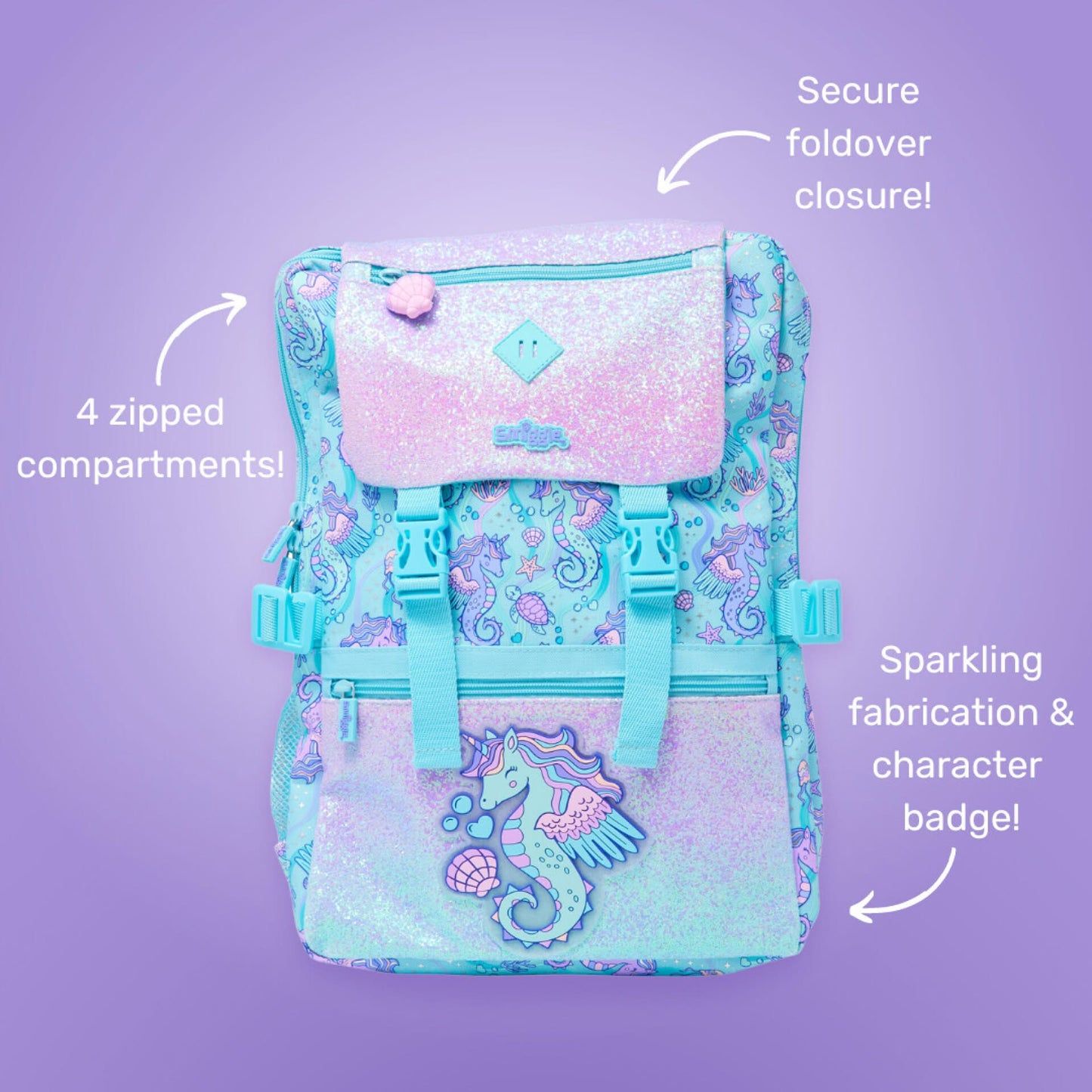 Big 18” Smiggle Backpack - Luxury Quality
