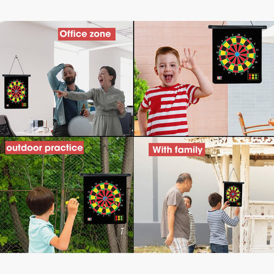 12” Magnetic Dart Board Game