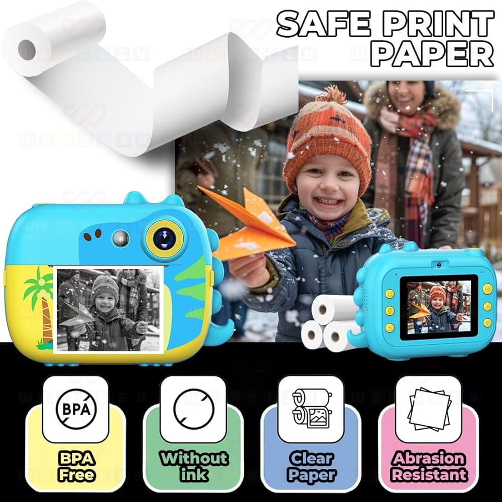 Digital Print Camera Roll – Pack of 4pcs