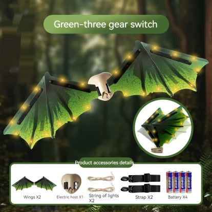 Auto Wings 🦖 🦋 - Electric, Musical with Glowing Lights