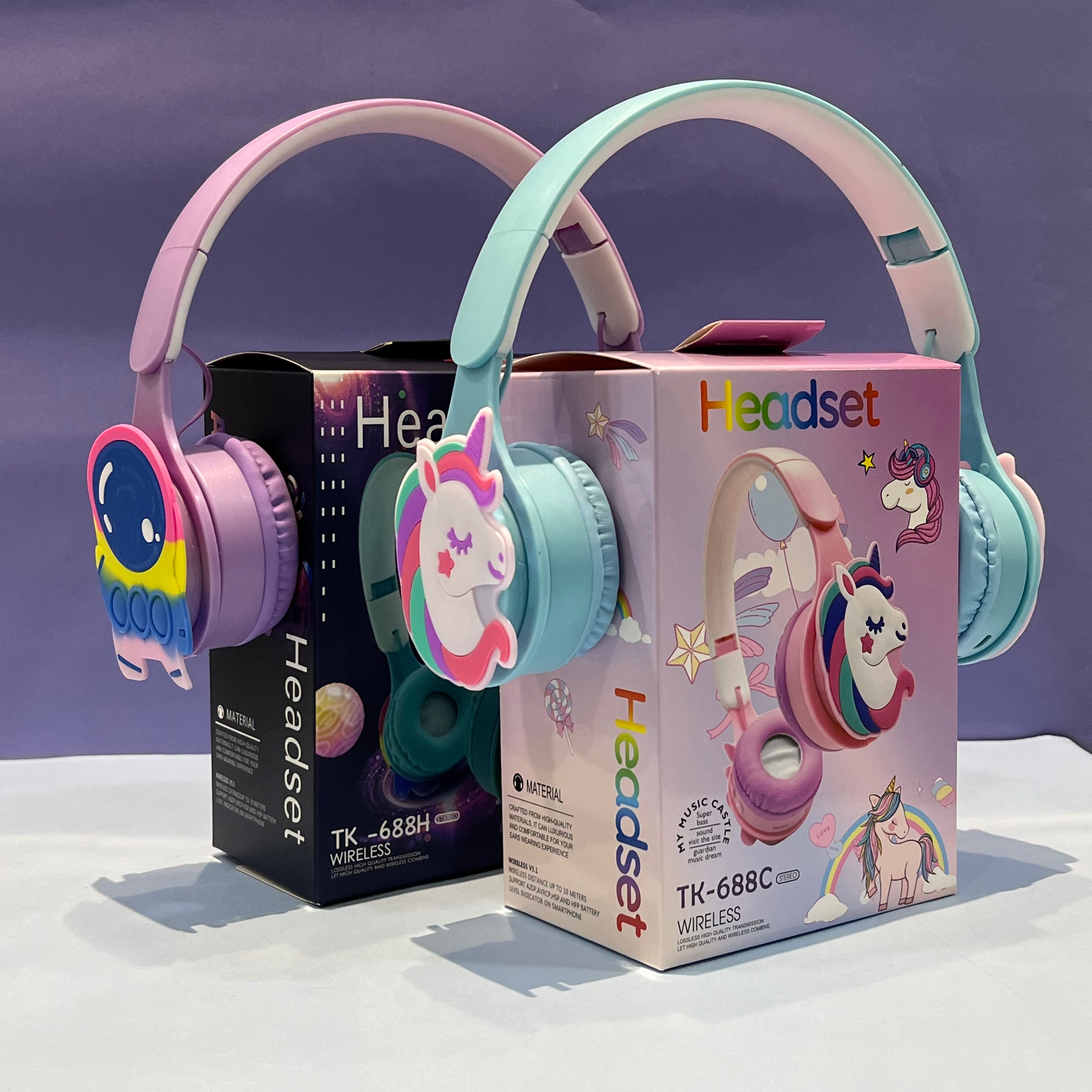 My Music Castle Cute Wireless Headphones Viaana Kids Store