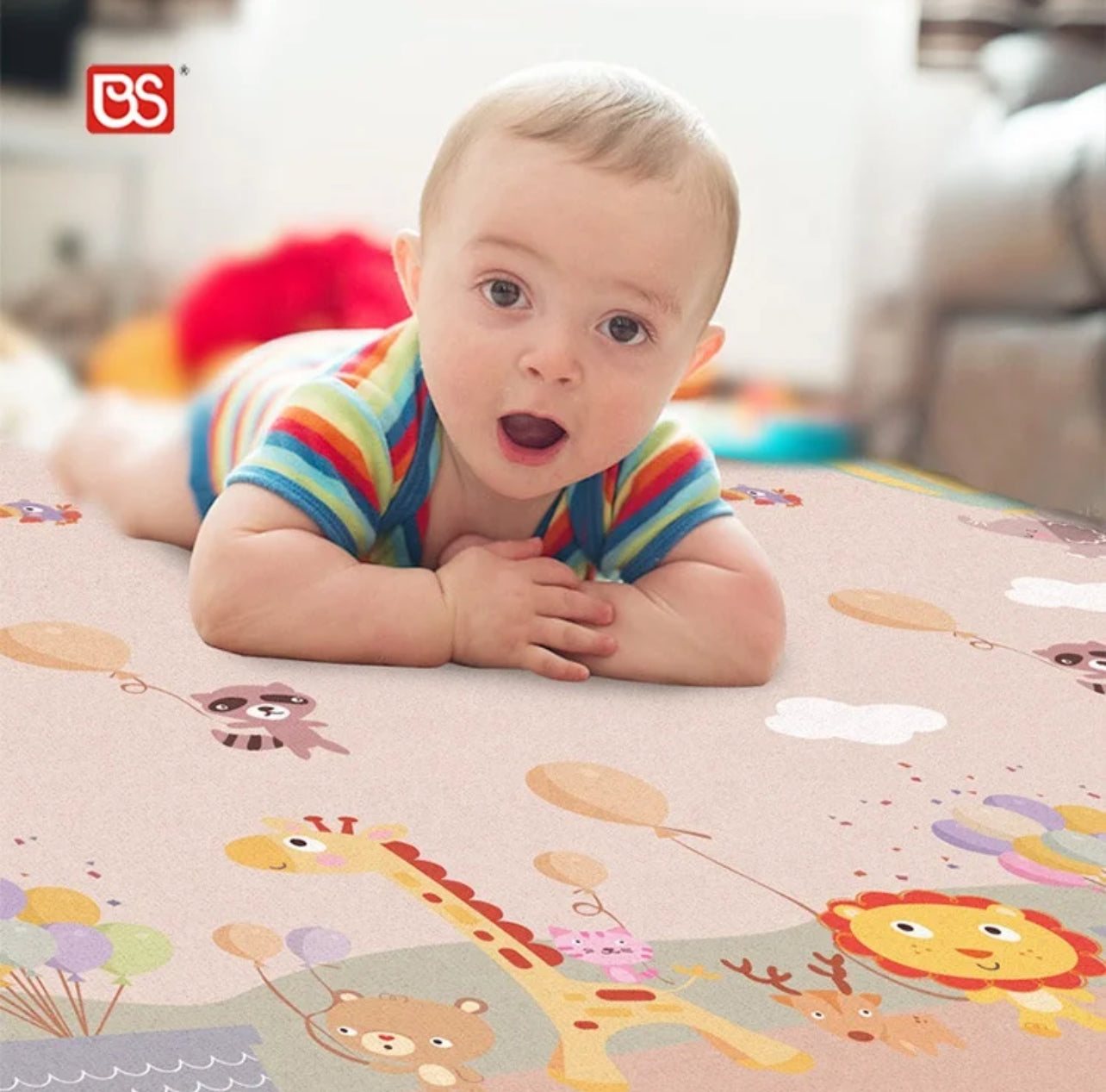 Crawling Buddy - Dual-Sided EPE Foam Play Mat