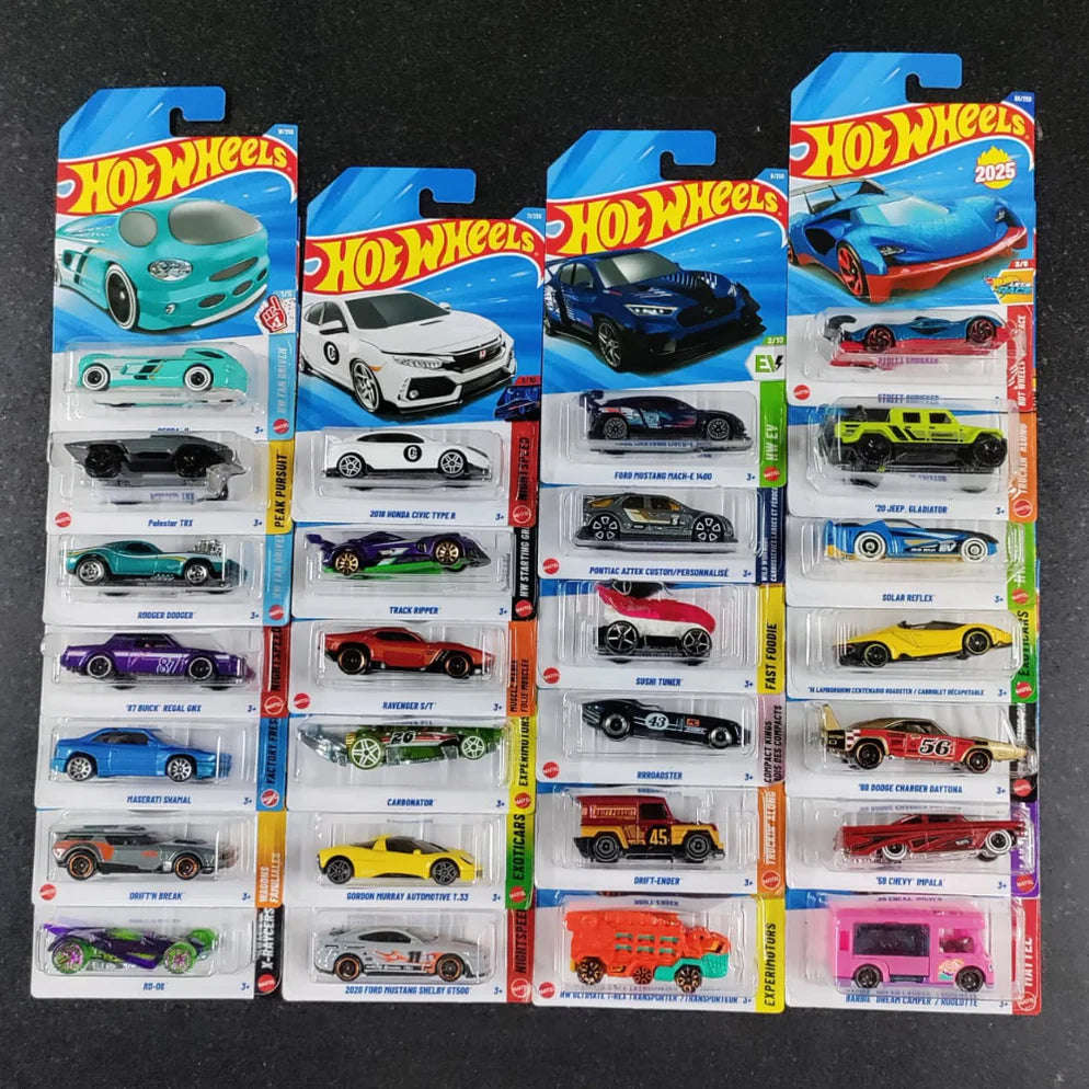 Hot Wheels - P Case 2025
