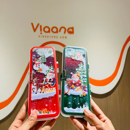 Christmas - Glitter Pencil Box