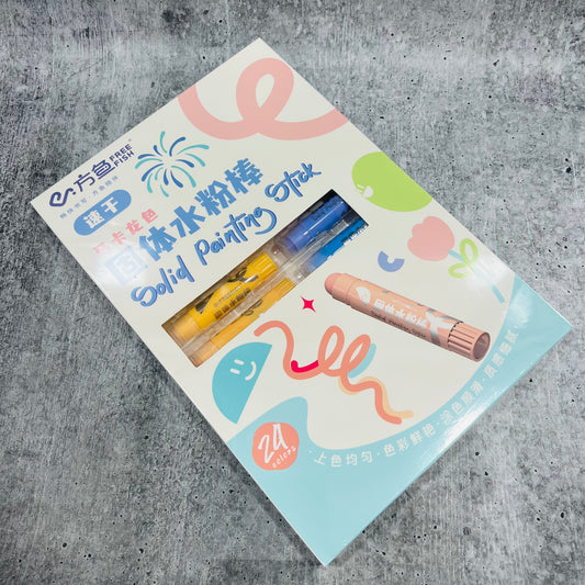 Solid Painting Stick - 24pcs