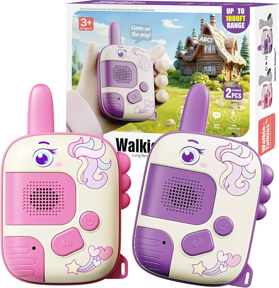 Smart Walkie Talkie - 2pcs | 1000ft Range