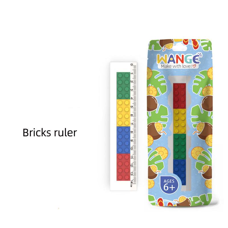 Bricks Ruler - 14cm