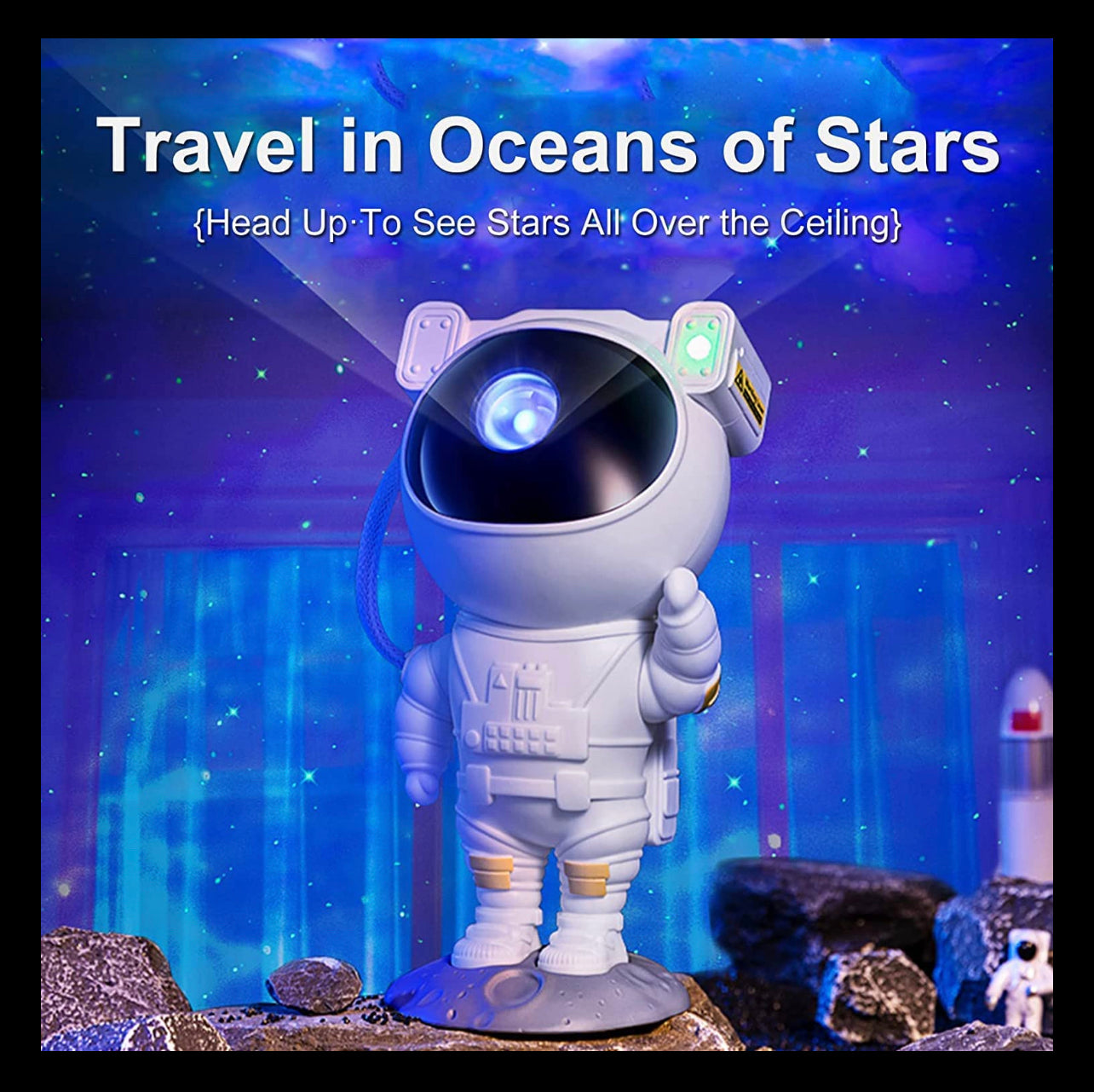 Astronauts Projector - Let’s Go to the Moon