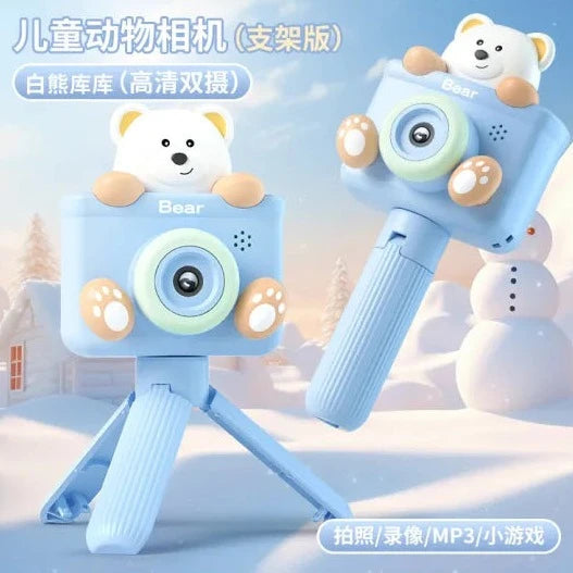 Junior Glam Cam - Stylist Kids Vlogging Camera with Tripods