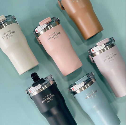 Sitarayuri Flip Straw - Spill Free | 600ml