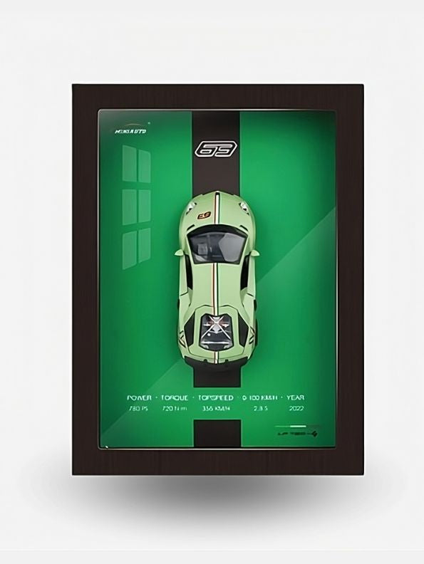 3D Sports Car Frames - 1:32 Model Poster