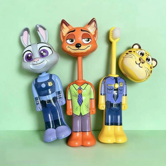 Zootopia - 3Pcs Baby Toothbrush Set