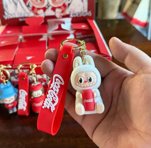 The Monster - Labubu Keychains (Coca-Cola Edition)