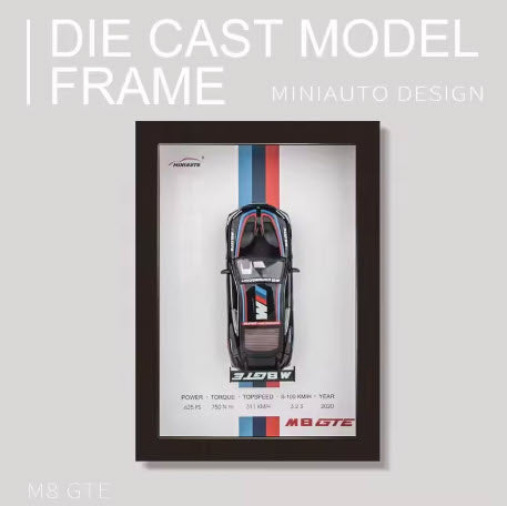 3D Sports Car Frames - 1:32 Model Poster