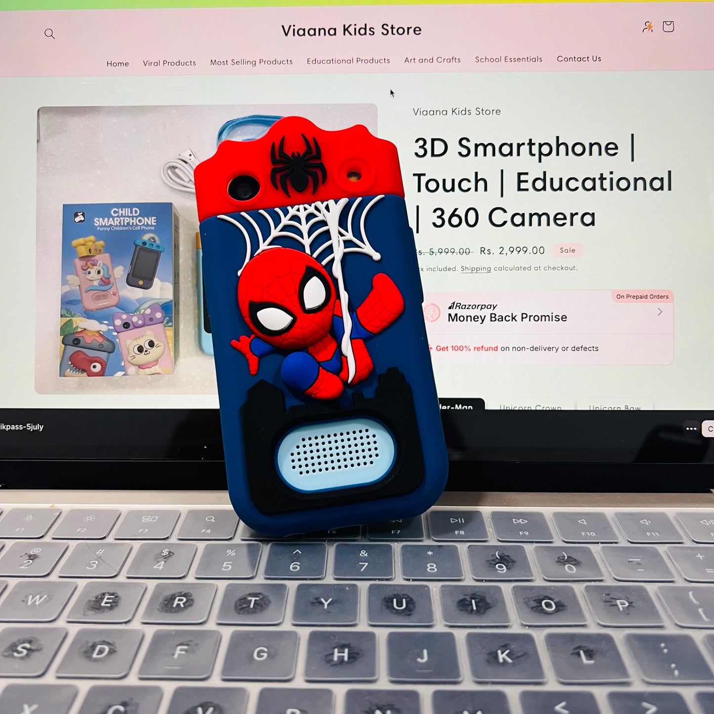 3D Smartphone | Touch | Educational | 360 Camera