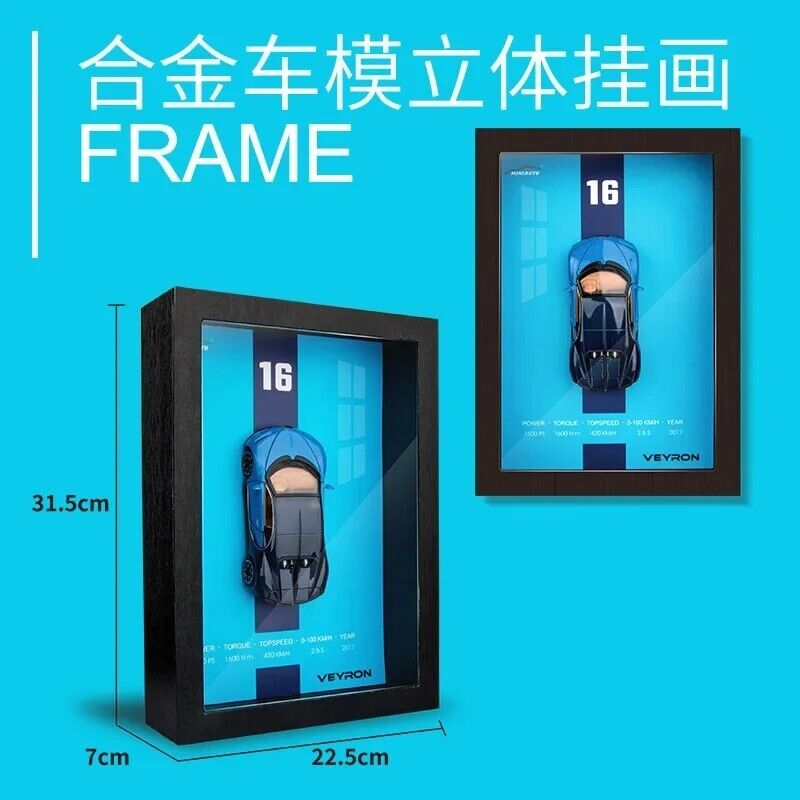 3D Sports Car Frames - 1:32 Model Poster