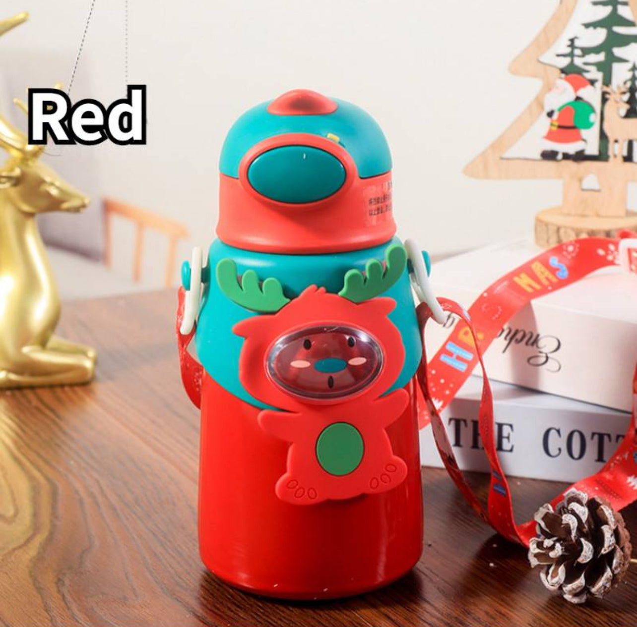 3D Christmas Steel Sippers