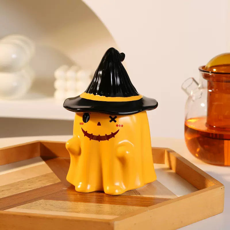 Halloween Ghost Ceramic Mug - 1pc