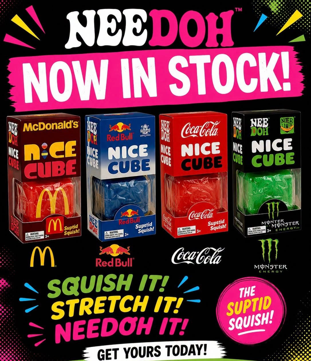 Nee Doh Monster - Nice Cube