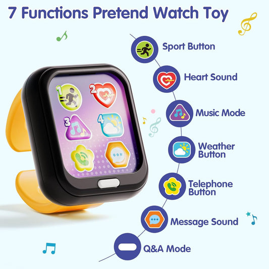 Hola - 7 Functional Baby Watch - Music n Learning