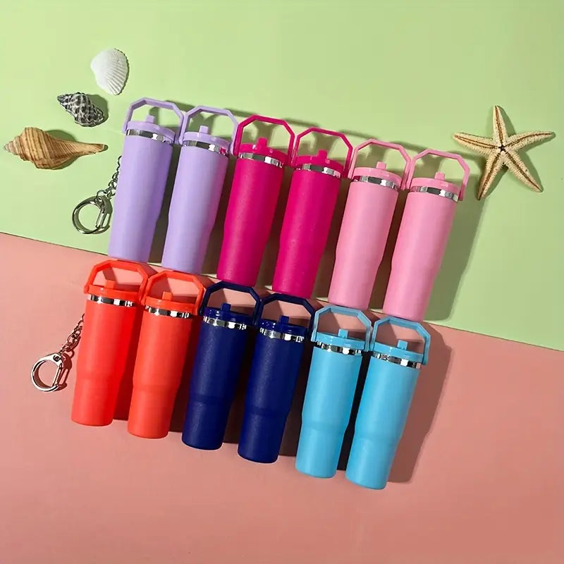 Mini Keychains - Designer Water Bottle