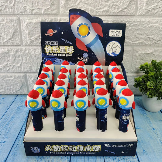 Astro-Unicorn Press Pen Erasers