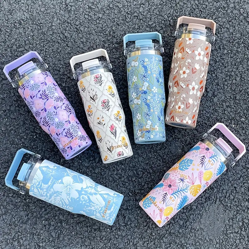 Sitarayuri Floral - Flip Straw | 600ml