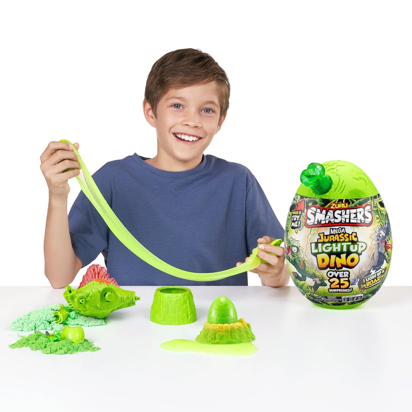 Zuru Smashers - Mega Jurassic Light Up Dino Egg
