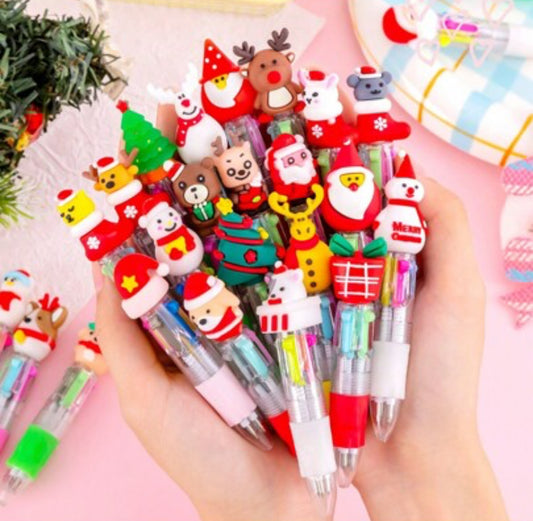 10 in 1 Christmas Gel Pens : Fun and Vibrant Writing