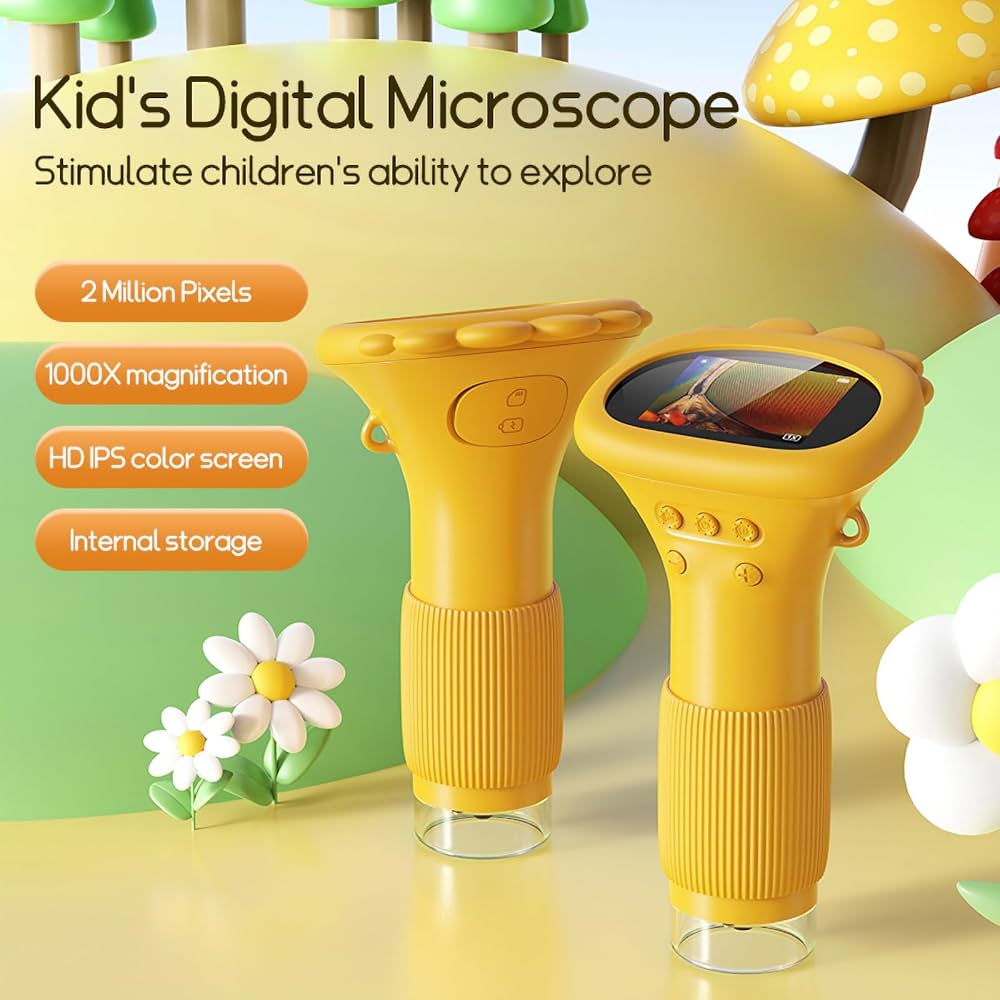 High Resolution Microscope - Experiment, Educate, Save for Memories