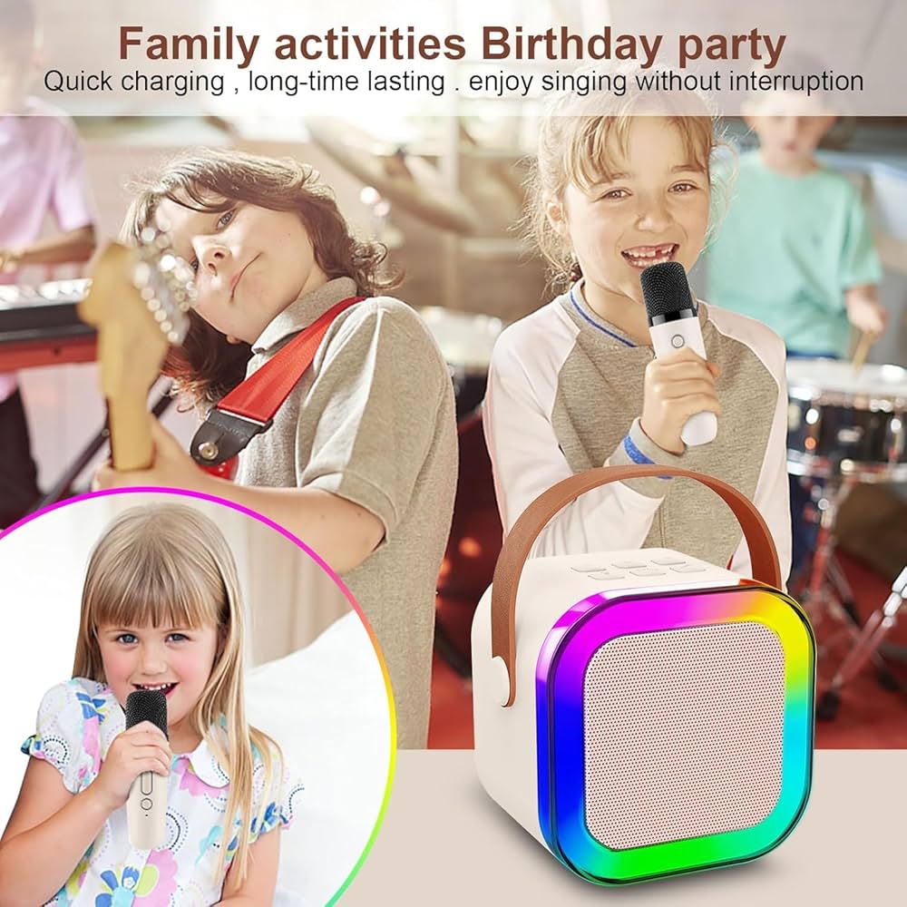 Double Mike Karaoke - Unique | LED Lights | Better Speaker