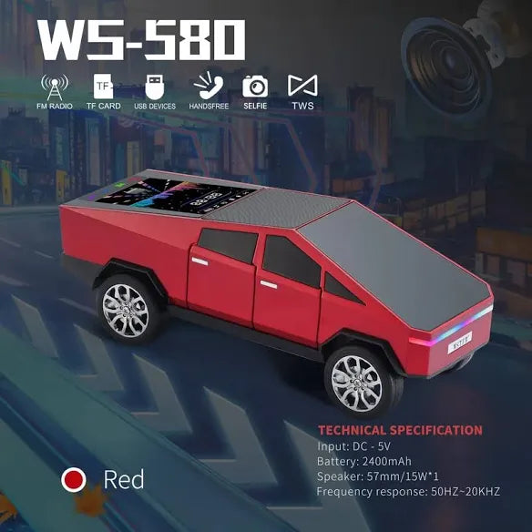 Tesla Cyber Truck BluetoothSpeaker