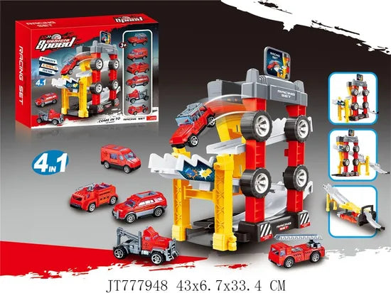 Firefighter Set - 4 in 1