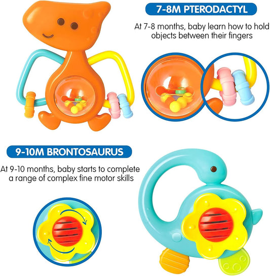 Hola - Dinosaur Rattles