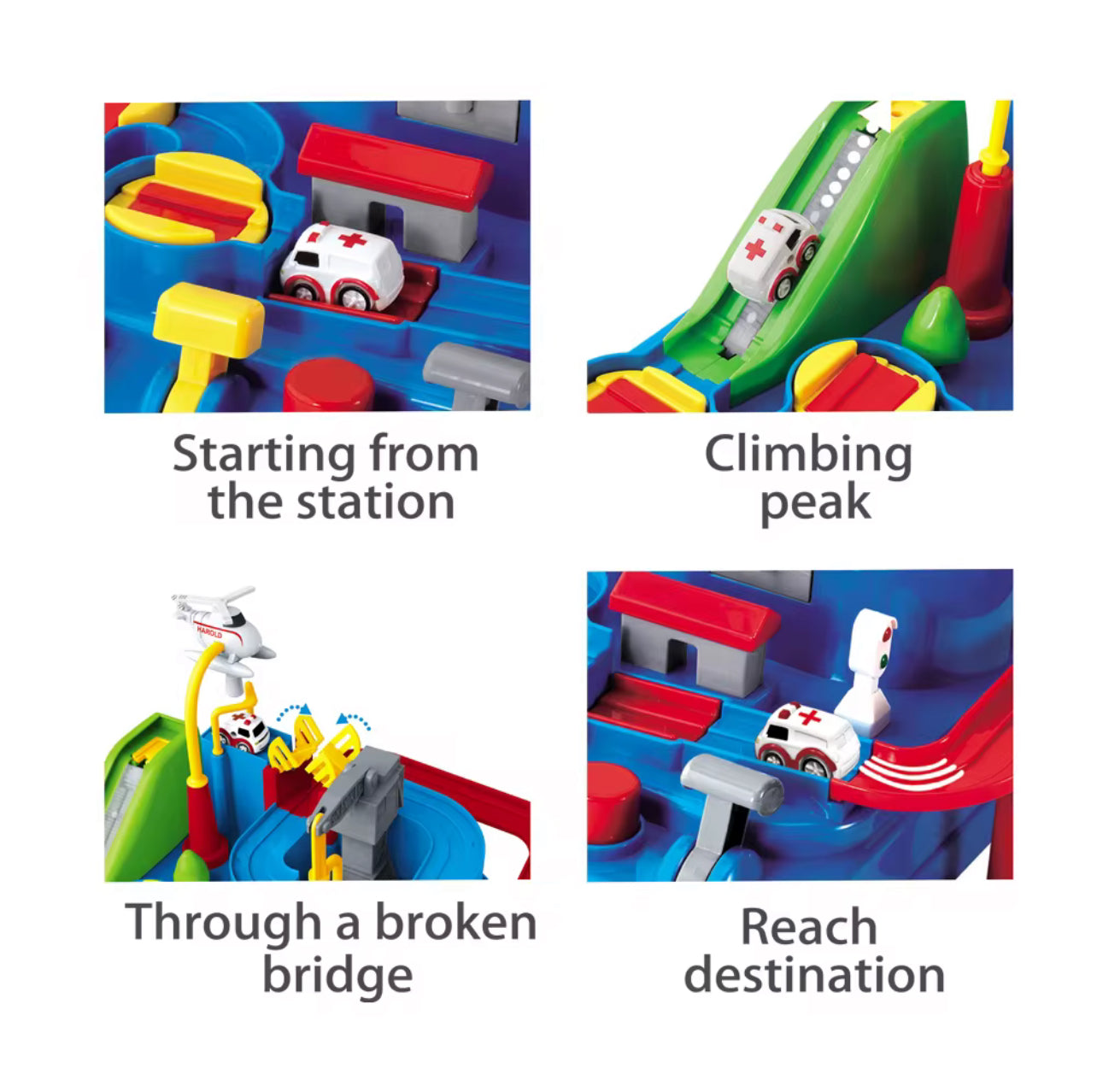 City Rescue Activity for Toddlers | Learning Puzzle