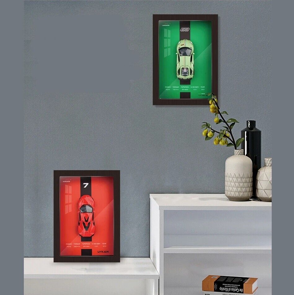 3D Sports Car Frames - 1:32 Model Poster