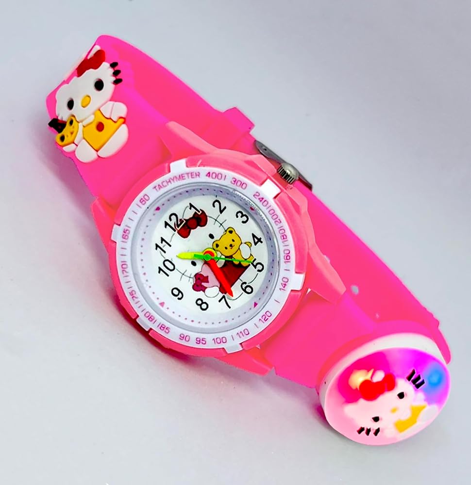 3D Printed Kids Watch with Dancing Lights