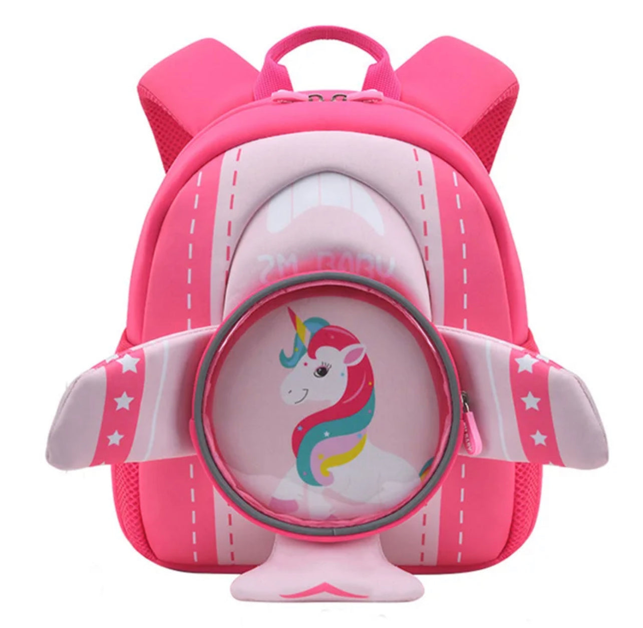 3D Plane Shape Backpack for Kindergarten/Preschool Kids