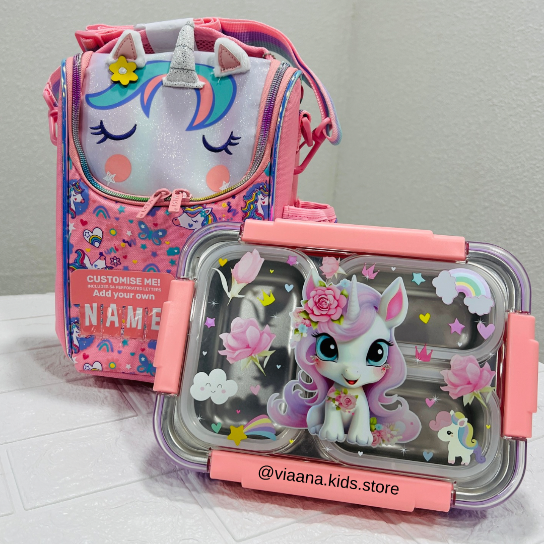 Luxury Combo - Hanging Lunchbags with Spill Free Lunchbox