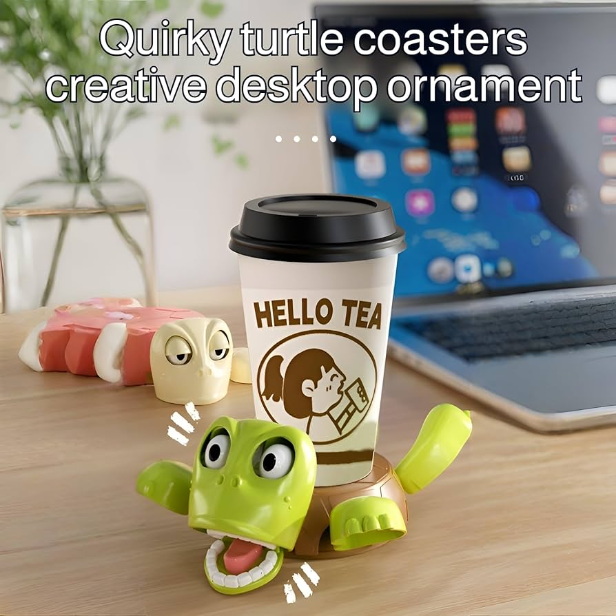 Cup Coasters - Funky Animal Series
