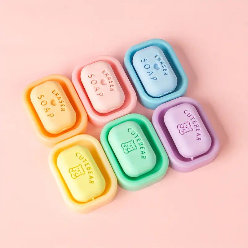 Soap Shaped Erasers