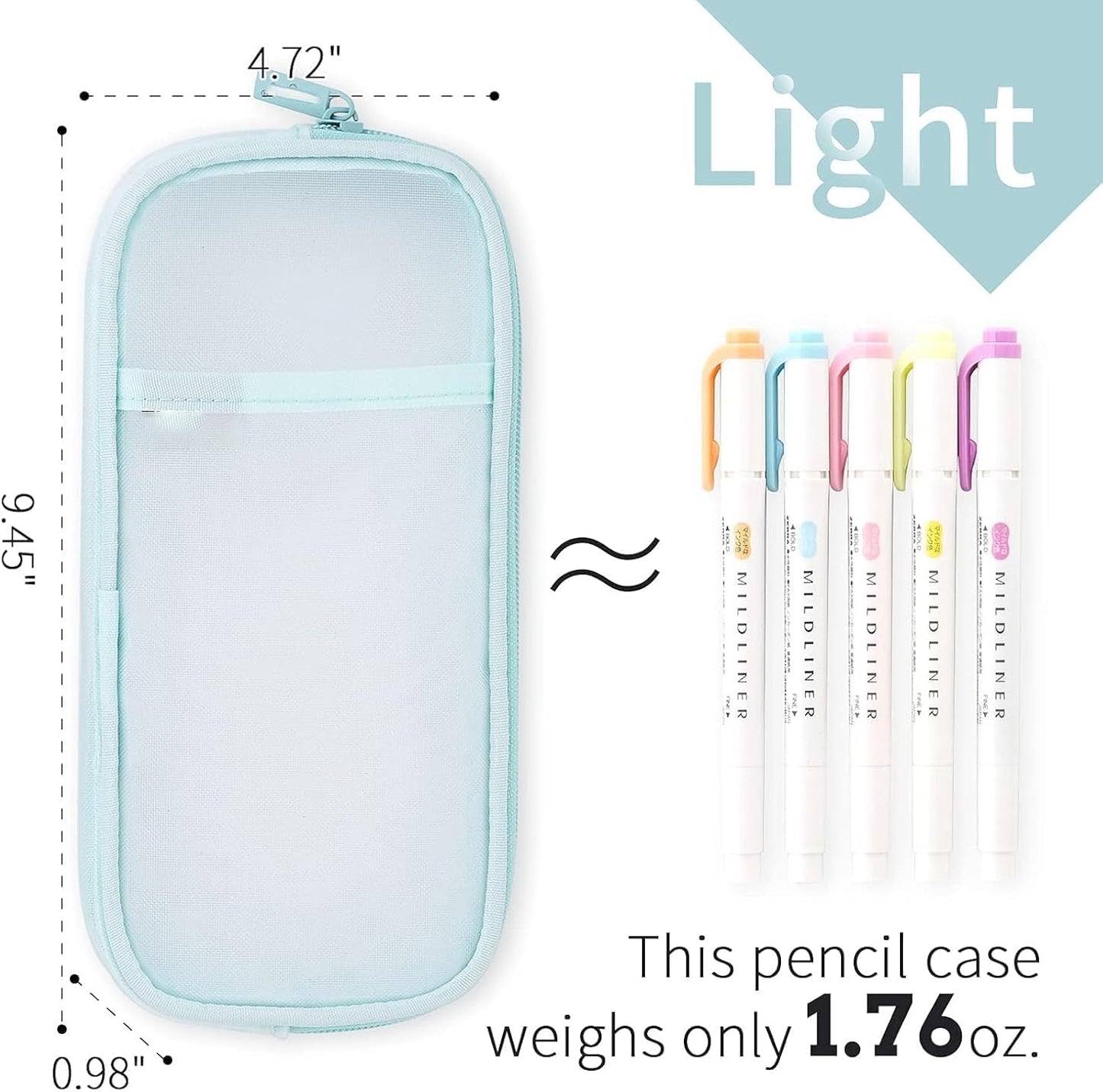 Transparent Pencil Pouch